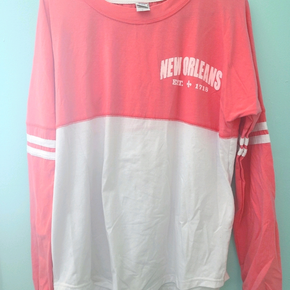 New Orleans long sleeved tee shirt